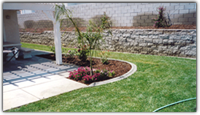 Residential landscape irvine